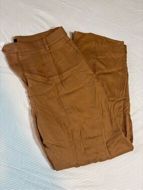 J. Crew Factory Women's Chinos in Camel Brown